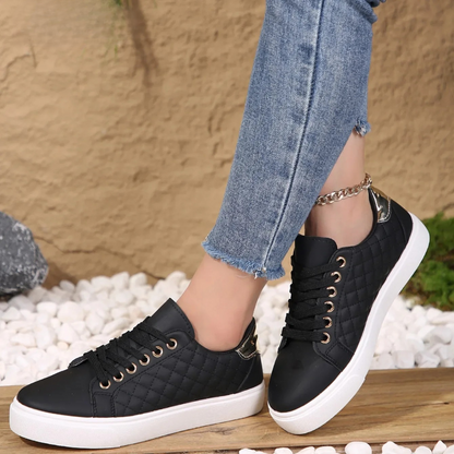 Ginny Women's Woven Mesh Trainers, view 2