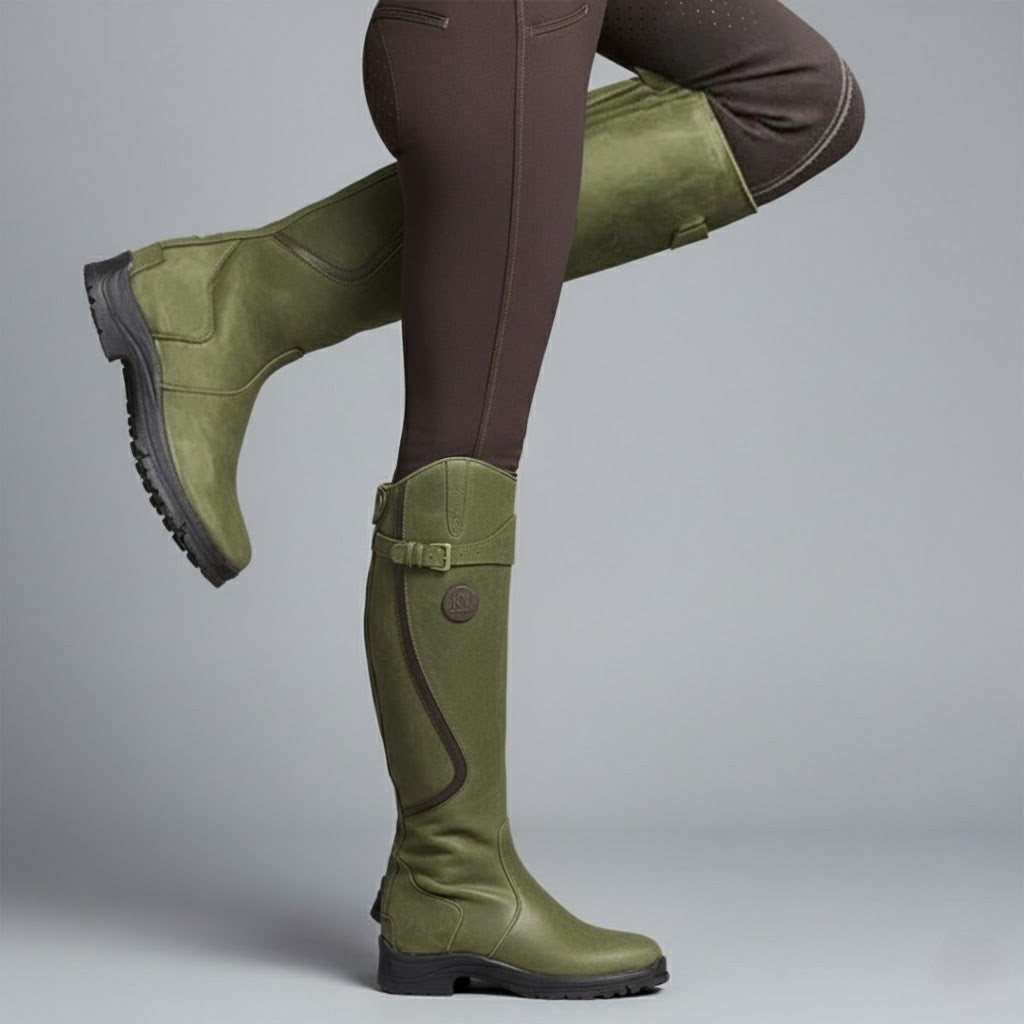Orla Women's Leather Riding Boots, view 11