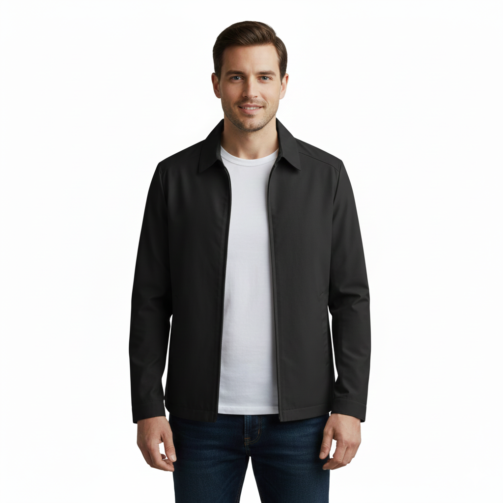 Men's Waterproof Trench Coat with Classic Style