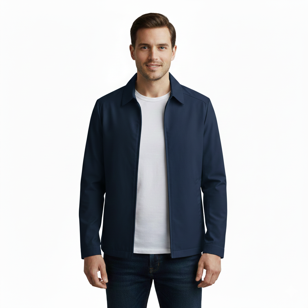 Men's Waterproof Trench Coat with Classic Style