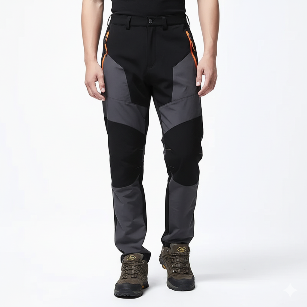 Men's Pants with Waterproof Material and Functional Pockets