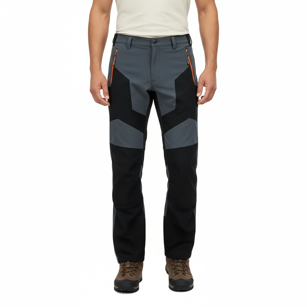 Men's Pants with Waterproof Material and Functional Pockets