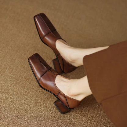 Sylvia Women's Pointed Toe Low Heel Loafers, view 1