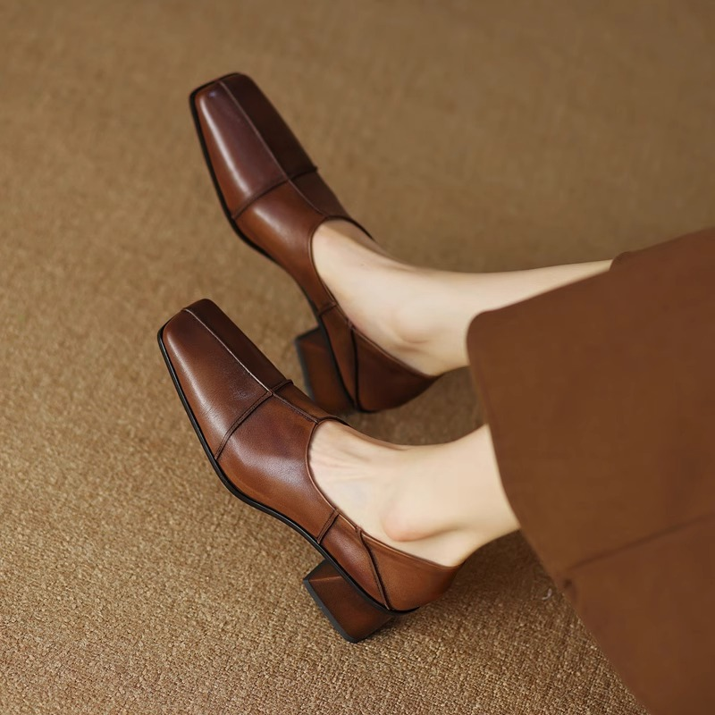 Sylvia Women's Pointed Toe Low Heel Loafers, view 1