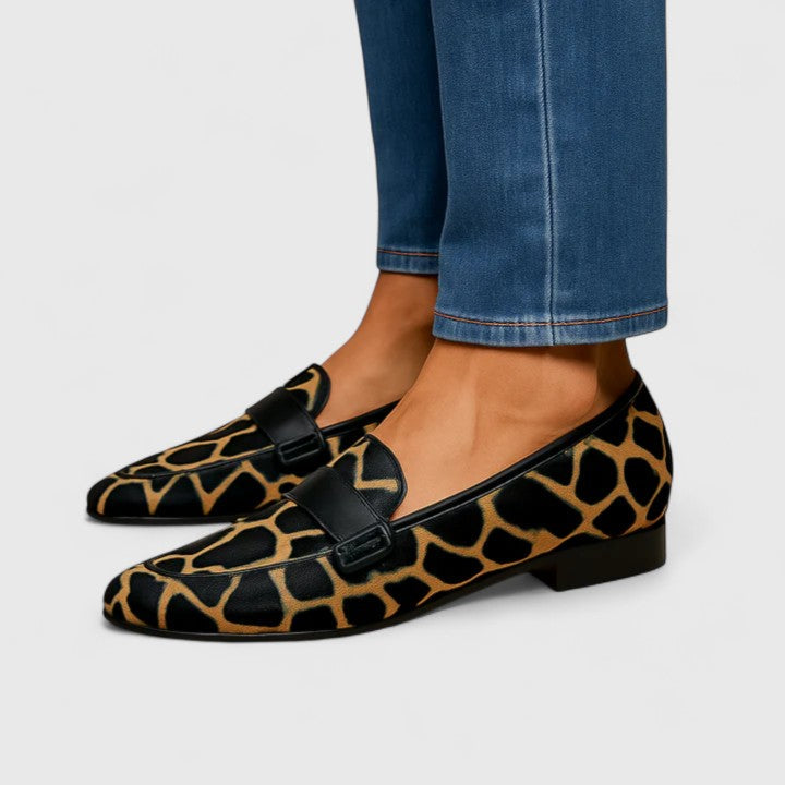 Kleirra Women's Strap Detail Slip On Loafers, view 1