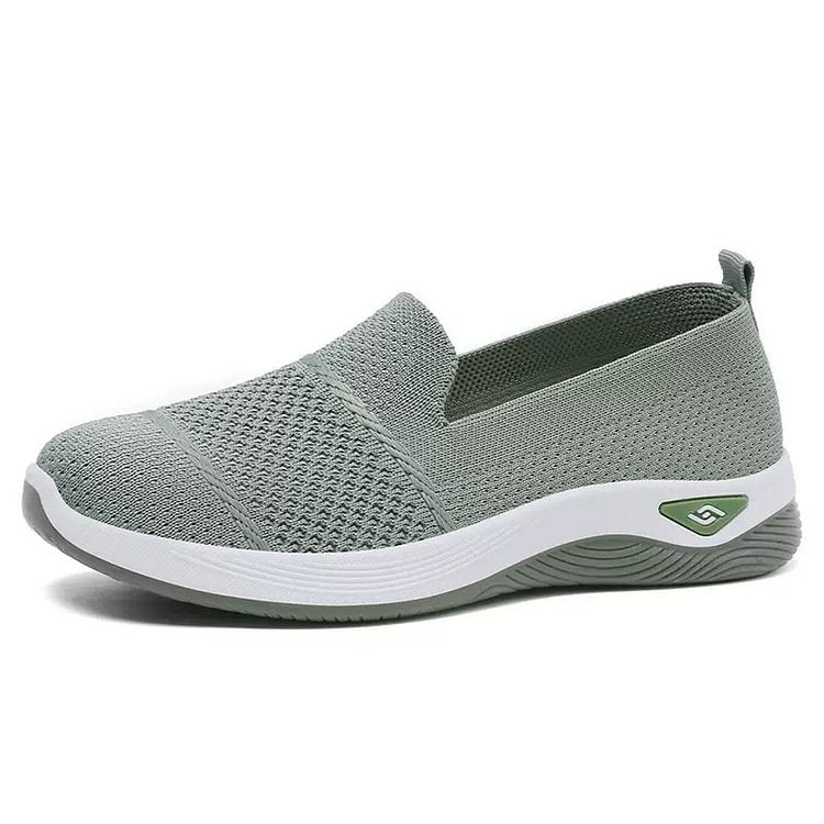 Juliet Women's Slip On Textile Trainers, view 3