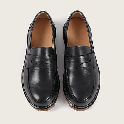 Maisie Women's Full Grain Leather Penny Loafers, view 5