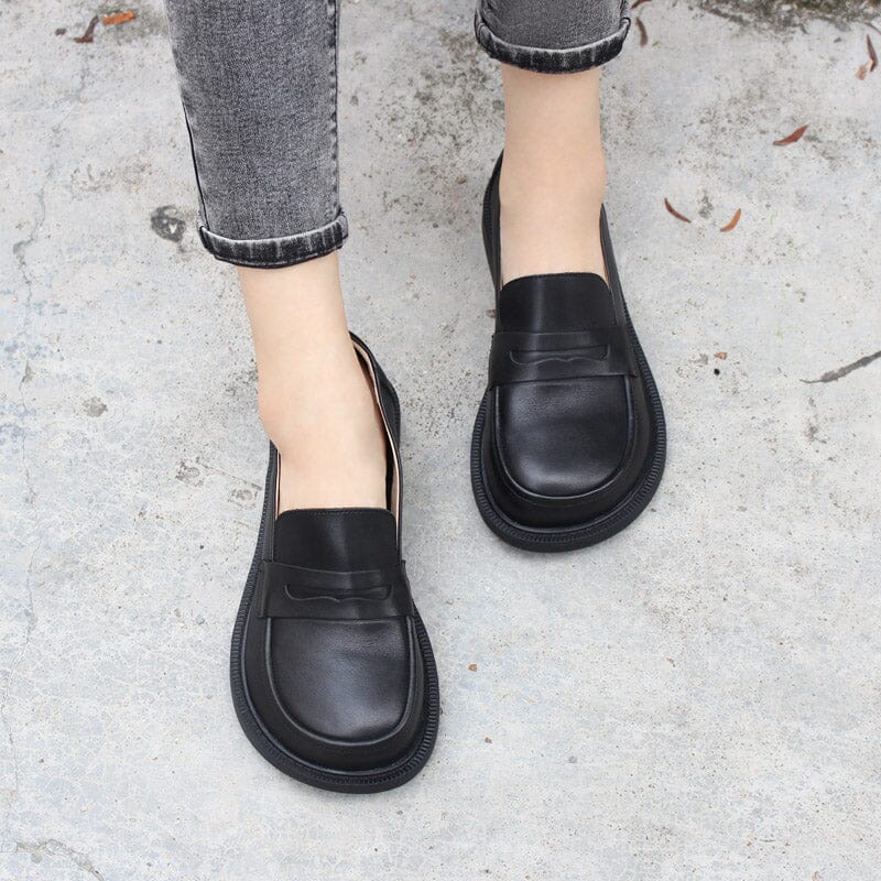 Fay Women's Wide Fit Leather Penny Loafers, view 1