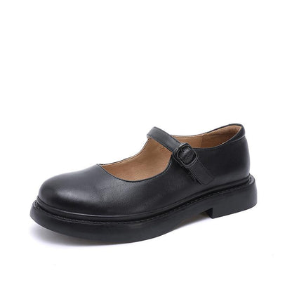 Ruby Women's Full Grain Leather Round Toe Mary Jane Shoes, view 10