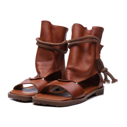 Lily Women's Strappy Peep Toe Gladiator Sandals, view 9