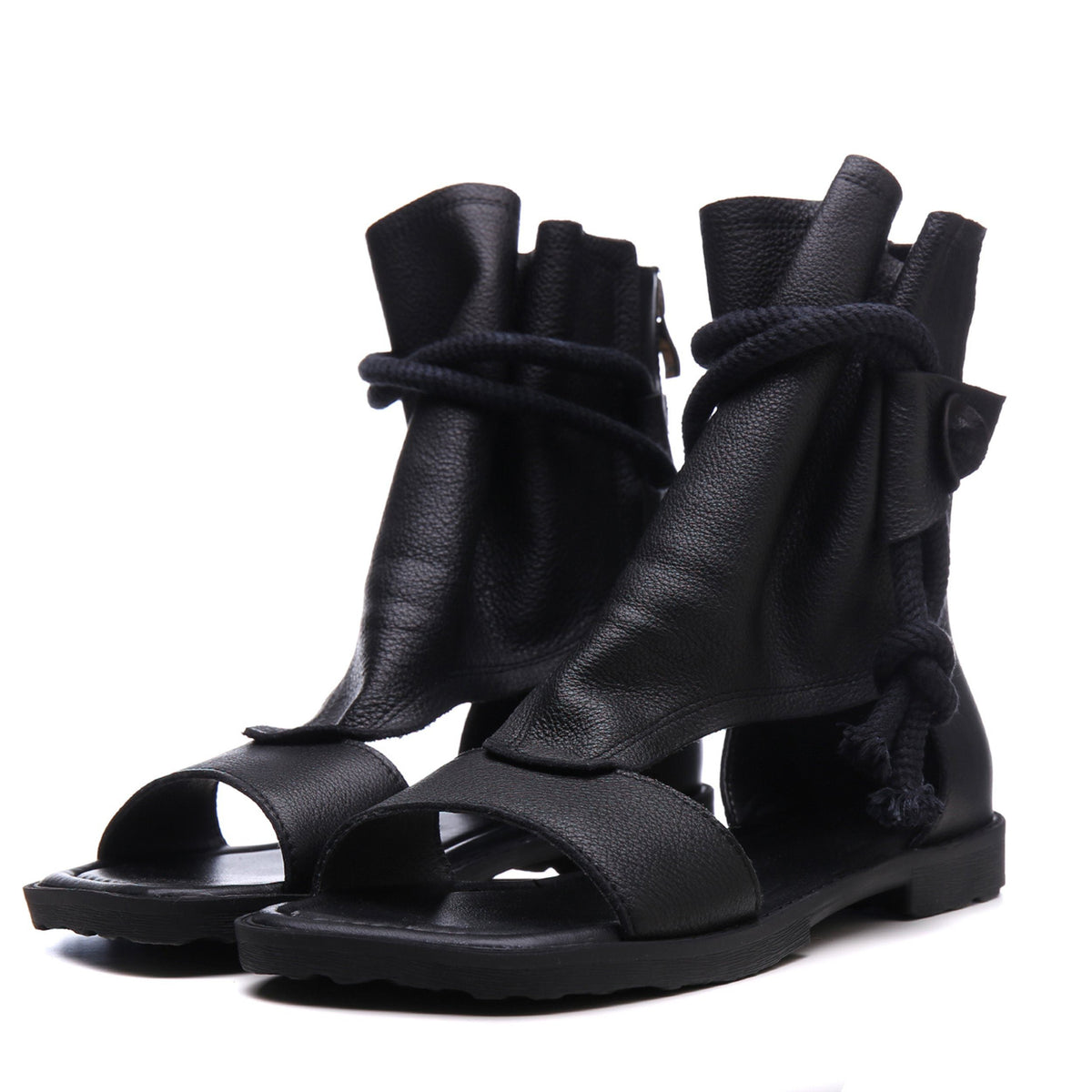 Lily Women's Strappy Peep Toe Gladiator Sandals, view 8