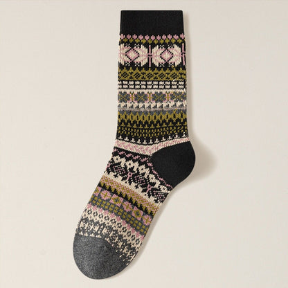 Pippa Women's Floral Cotton Blend Slouch Socks, view 10