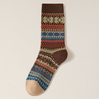 Pippa Women's Floral Cotton Blend Slouch Socks, view 11