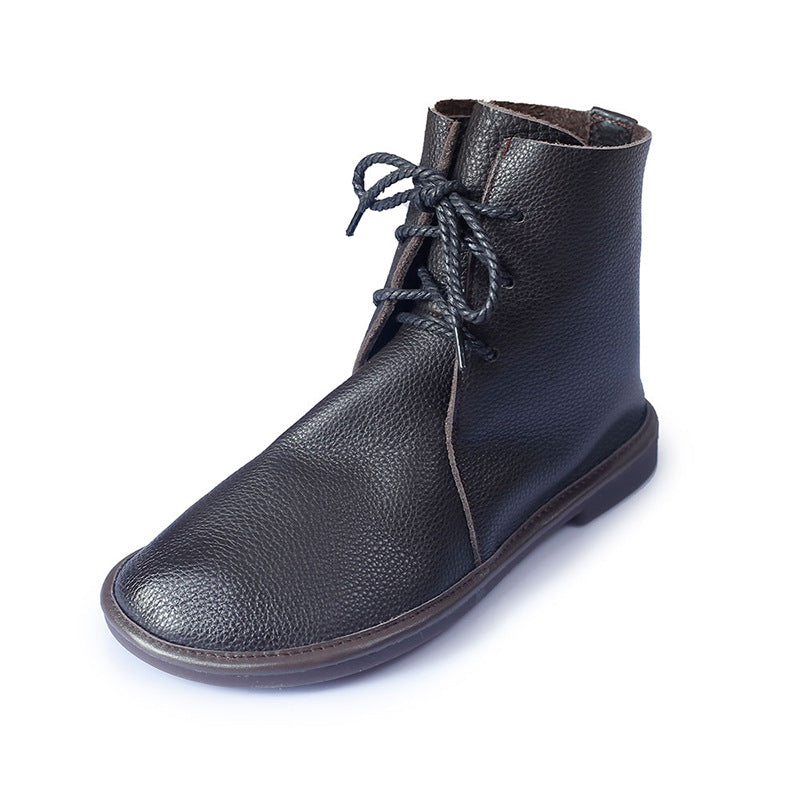 Laurel Women's Round Toe Lace Up Ankle Boots, view 9