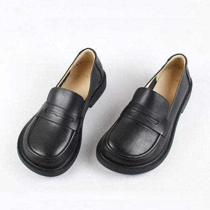 Fay Women's Wide Fit Leather Penny Loafers, view 5