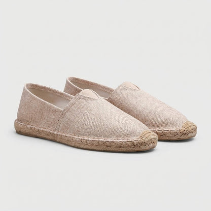 Wren Women's Jute Sole Slip On Flat Shoes, view 2