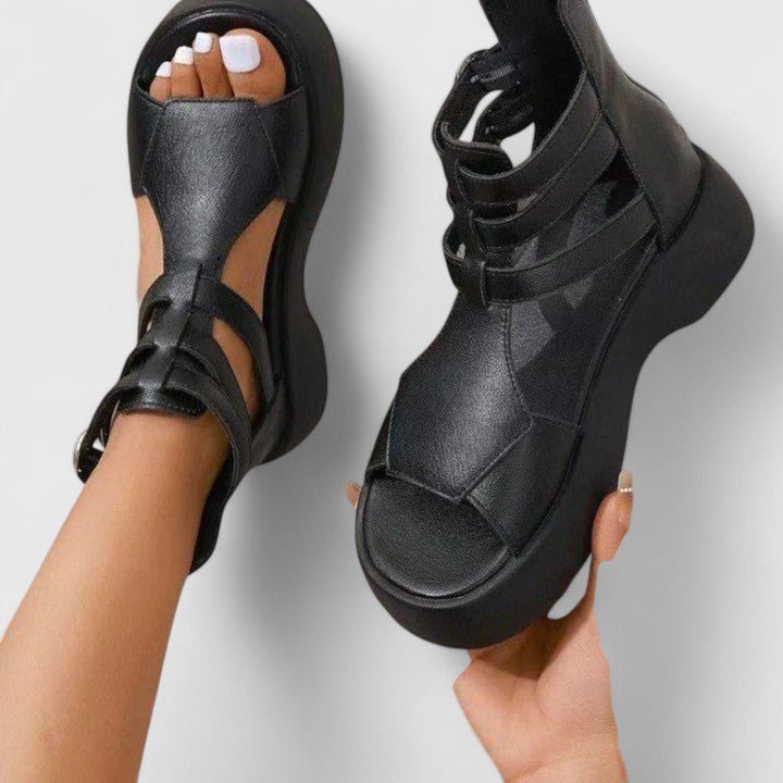 Esme Women's Gladiator Platform Sandals, view 4