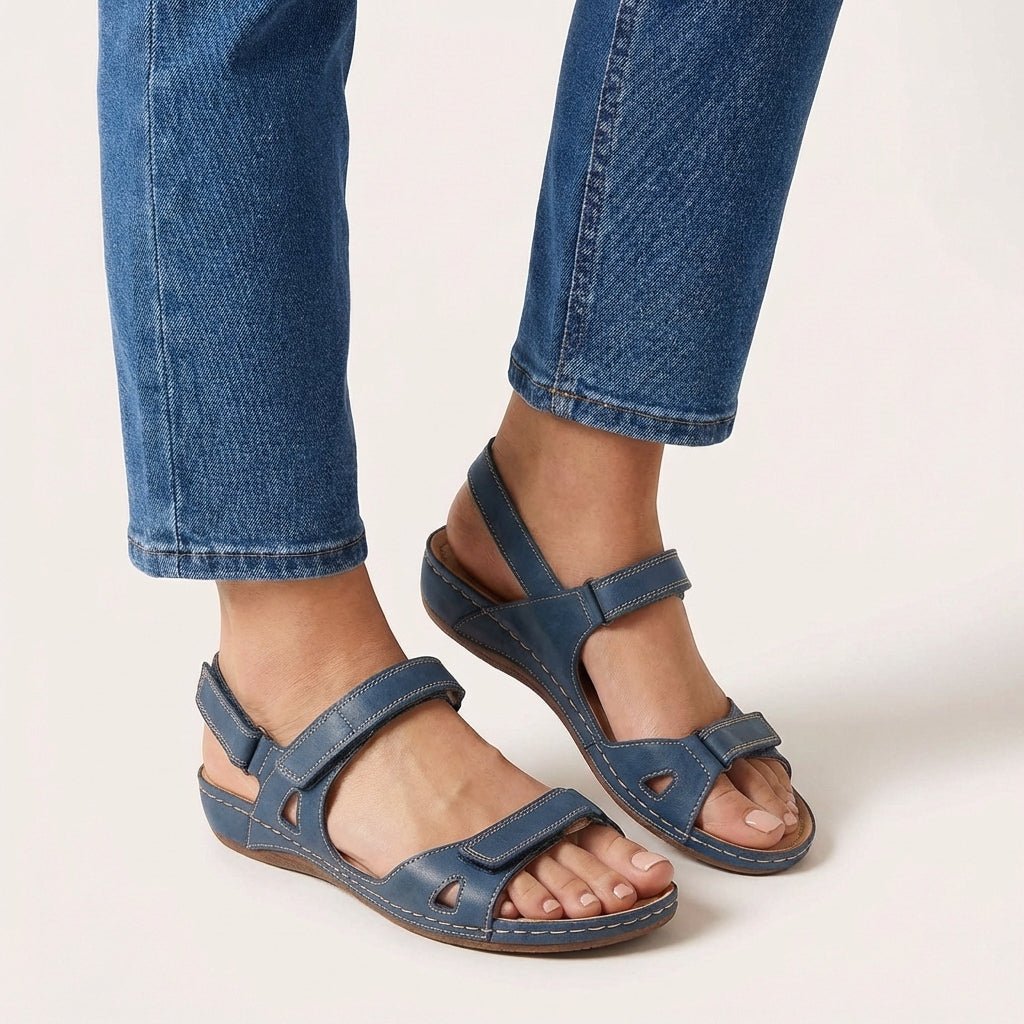 Wren Women's Adjustable Strap Open Toe Sandals, view 1