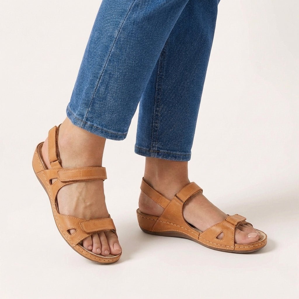 Wren Women's Adjustable Strap Open Toe Sandals, view 2